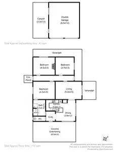 Floorplan of Homely house listing, 7101 Huon Highway, Dover TAS 7117