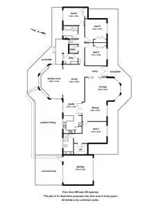 Floorplan of Homely house listing, 4 Bellaire Court, Narre Warren North VIC 3804