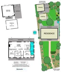 Floorplan of Homely house listing, 39 Central Avenue, Hallett Cove SA 5158