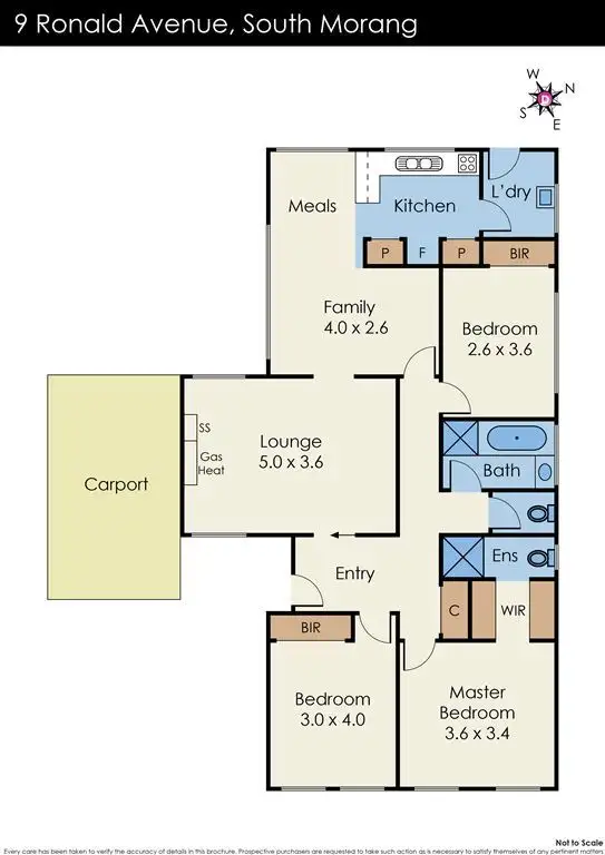 Floorplan of Homely house listing, 9 Ronald Avenue, South Morang VIC 3752