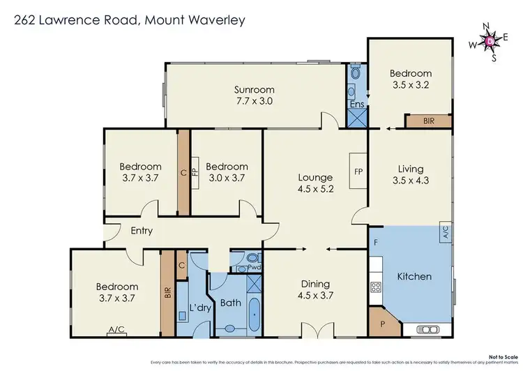 Floorplan of Homely house listing, 262 Lawrence Road, Mount Waverley VIC 3149
