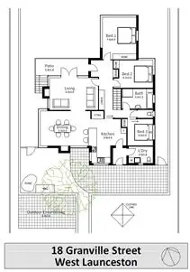 Floorplan of Homely house listing, 18 Granville Street, West Launceston TAS 7250