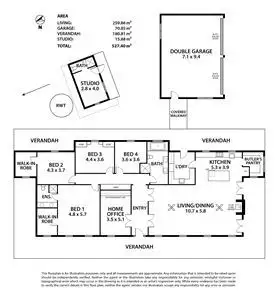 Floorplan of Homely house listing, 21 Darby Lane, Hahndorf SA 5245