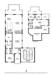 Floorplan of Homely house listing, 14 Greenhill Court, Sunbury VIC 3429