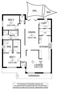 Floorplan of Homely house listing, Address available on request