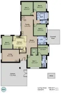 Floorplan of Homely house listing, 20 Clems Lane, Littlehampton SA 5250