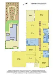 Floorplan of Homely house listing, 116 Matthews Road, Corio VIC 3214
