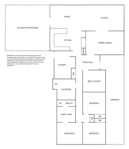 Floorplan of Homely house listing, 168 River Road, Tarrawingee VIC 3678