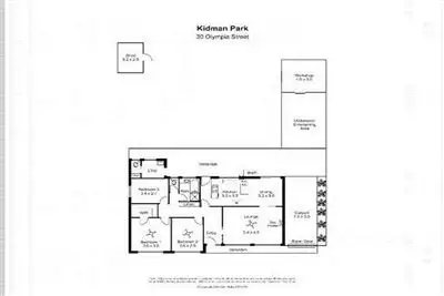 Floorplan of Homely house listing, 30 Olympia Street, Kidman Park SA 5025