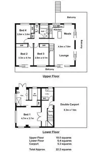 Floorplan of Homely house listing, 11 Clifton Court, Somers VIC 3927