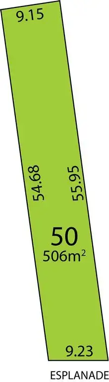 Floorplan of Homely land listing, 174a Esplanade, Aldinga Beach SA 5173