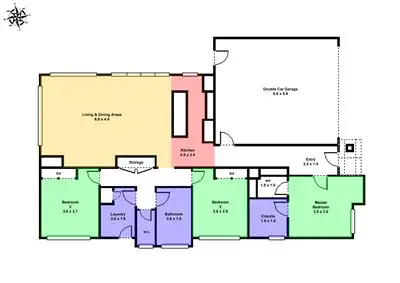Floorplan of Homely house listing, 18 Sutcliffe Street, Alfredton VIC