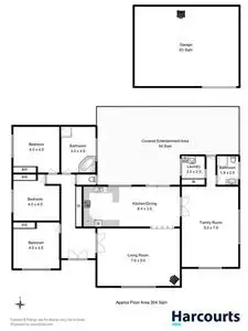 Floorplan of Homely house listing, 19 Pendall Drive, Forcett TAS 7173