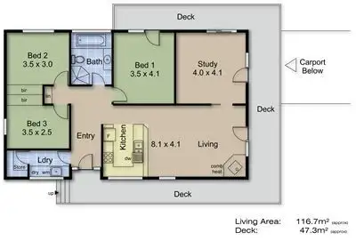 Floorplan of Homely house listing, 138 Longwood Road, Heathfield SA 5153