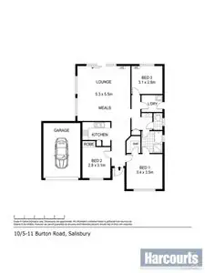 Floorplan of Homely house listing, 10/5-11 Burton Road, Salisbury SA 5108