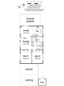 Floorplan of Homely unit listing, 5/46-48 Bonnie View Road, Croydon North VIC 3136