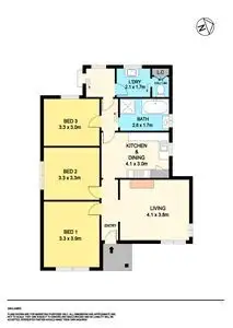 Floorplan of Homely house listing, 39 White Avenue, Wendouree VIC 3355