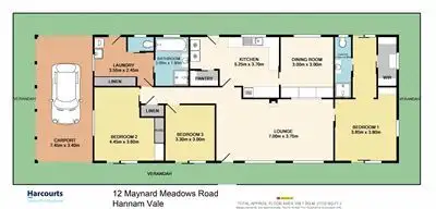 Floorplan of Homely rural property listing, 12 Maynard Meadows Road, Hannam Vale NSW 2443
