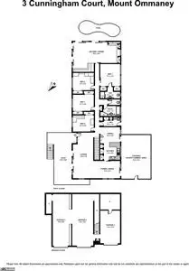 Floorplan of Homely house listing, 3 Cunningham Court, Mount Ommaney QLD 4074