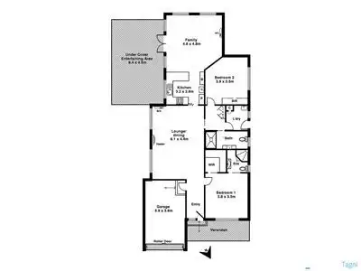 Floorplan of Homely house listing, 14 Eucalypt Circuit, Flagstaff Hill SA 5159