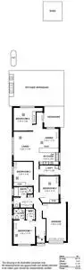 Floorplan of Homely house listing, 40 Essex Street, Mansfield Park SA 5012