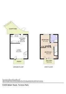 Floorplan of Homely unit listing, 7/269 Belair Road, Torrens Park SA 5062