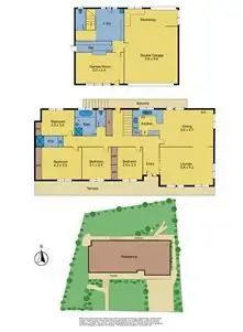 Floorplan of Homely house listing, 1 Shibor Drive, Vermont VIC 3133