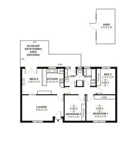 Floorplan of Homely house listing, 4 Homes Avenue, Magill SA 5072