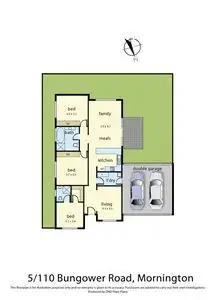 Floorplan of Homely unit listing, 5/110 Bungower Road, Mornington VIC 3931