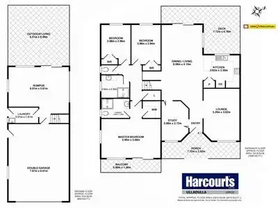 Floorplan of Homely house listing, 6 Bonnie Troon Close, Dolphin Point NSW 2539