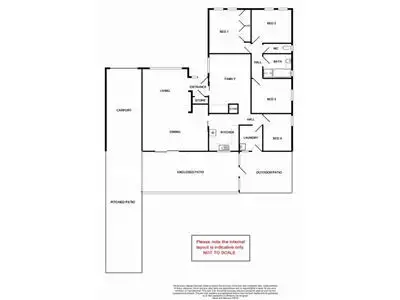 Floorplan of Homely house listing, 31 Jaccard Way, Lynwood WA 6147
