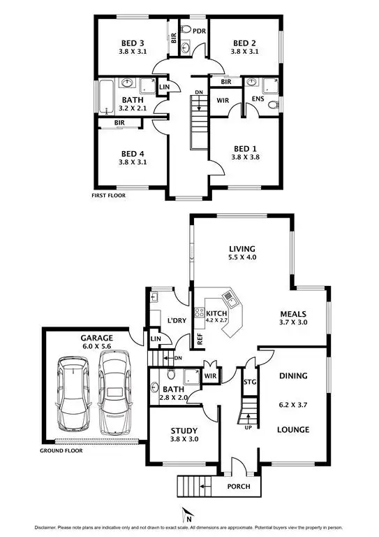 Floorplan of Homely house listing, 16 Bundanoon Avenue, Sunbury VIC 3429