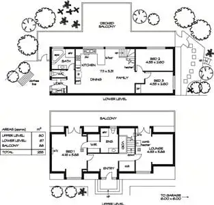 Floorplan of Homely house listing, 22 Sycamore Crescent, Hawthorndene SA 5051