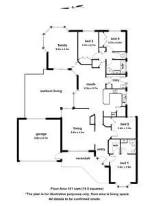 Floorplan of Homely house listing, 2 Nestle Retreat, Berwick VIC 3806