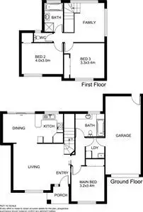 Floorplan of Homely townhouse listing, 8/31 East Road, Seaford VIC 3198