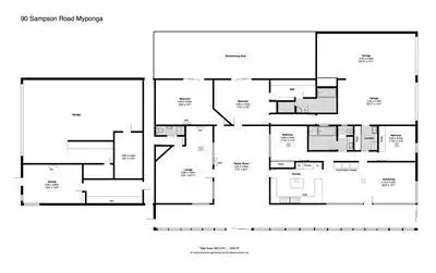 Floorplan of Homely rural property listing, 90 Sampson Road, Myponga Beach SA 5202