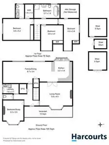 Floorplan of Homely house listing, 12 Hance Road, Howrah TAS 7018