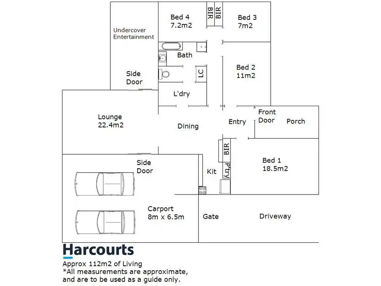 Floorplan of Homely house listing, 12 Bindall Avenue, Wangaratta VIC 3677