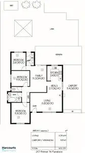 Floorplan of Homely house listing, 20 Belmar Street, Paralowie SA 5108