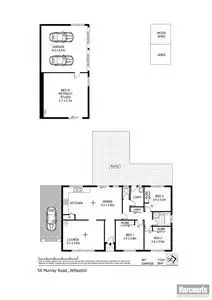 Floorplan of Homely house listing, 56 Murray Road, Willaston SA 5118