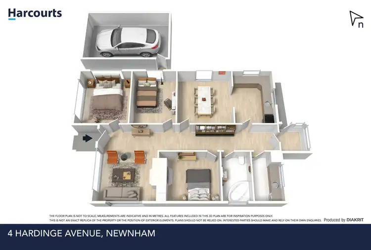 Floorplan of Homely house listing, 4 Hardinge Avenue, Newnham TAS 7248
