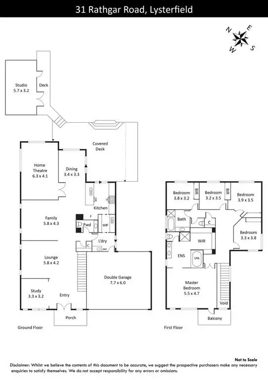 Floorplan of Homely house listing, 31 Rathgar Road, Lysterfield VIC 3156