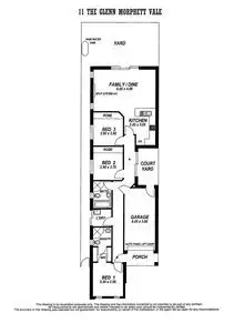 Floorplan of Homely villa listing, 11 The Glenn, Morphett Vale SA 5162