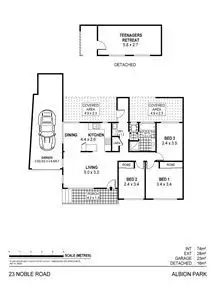 Floorplan of Homely house listing, 23 Noble Road, Albion Park NSW 2527