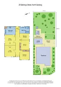 Floorplan of Homely house listing, 25 Giddings Street, North Geelong VIC