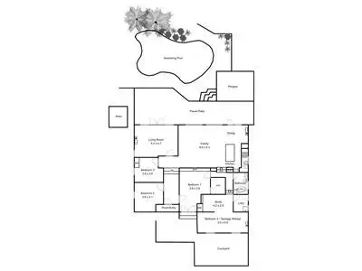Floorplan of Homely house listing, 2 Yaminga Place, Torrens Park SA 5062