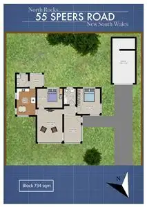 Floorplan of Homely house listing, 55 Speers Road, North Rocks NSW 2151