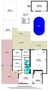 Floorplan of Homely house listing, 10 Pasteur Street, Elizabeth Vale SA 5112