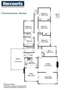 Floorplan of Homely house listing, 2 Greenway Avenue, Norwood TAS 7250