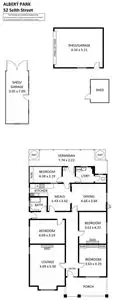 Floorplan of Homely house listing, 52 Selth Street, Albert Park SA 5014
